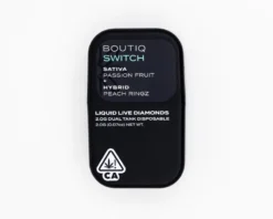 BOUTIQ SWITCH V2 PASSION FRUIT (SATIVA) X PEACH RINGZ (SATIVA)